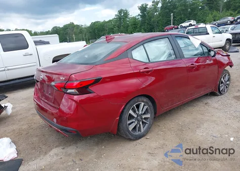 2020 Nissan Versa Sv Xtronic Cvt из США, поврежденный, VIN 3N1CN8EV3LL862866